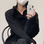 Sweater Men's Idle Style High-grade Round Neck Pullover Loose