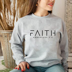 Trendy Faith Sweatshirt Bible Verse Shirt Christian Clothing