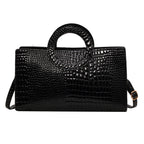 Fall Winter Fashion Retro Handbag Stone Texture Niche Bag Simple Women