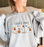 Halloween Cotton Material Round Neck Women's Sweater Long Sleeve