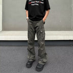 Workwear Men's Retro High-street Versatile Pants