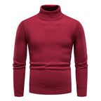 Men's Classic All-matching Fleece-lined Turtleneck Sweater