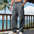 Multi-pocket Cargo Pants Men's Loose Casual Pants