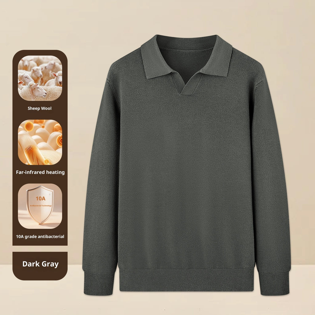 Men's Autumn And Winter Casual Loose Warm Sweater For Layering