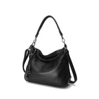 All-match Crossbody Bag Closed-toe Layer Cowhide Portable