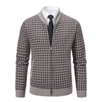 Men's Sweater Coat Cardigan Long Sleeve Knitted Thickened Warm