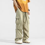 Straight Outdoor Loose Casual Trousers Men