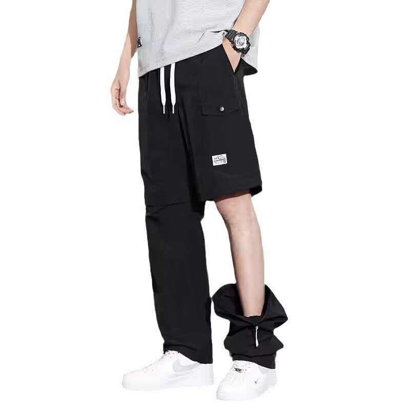 American Style Detachable Overalls For Men, 2-in-1