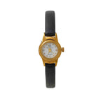 French Entry Lux Delicate Lady Diamond Small Golden Watch
