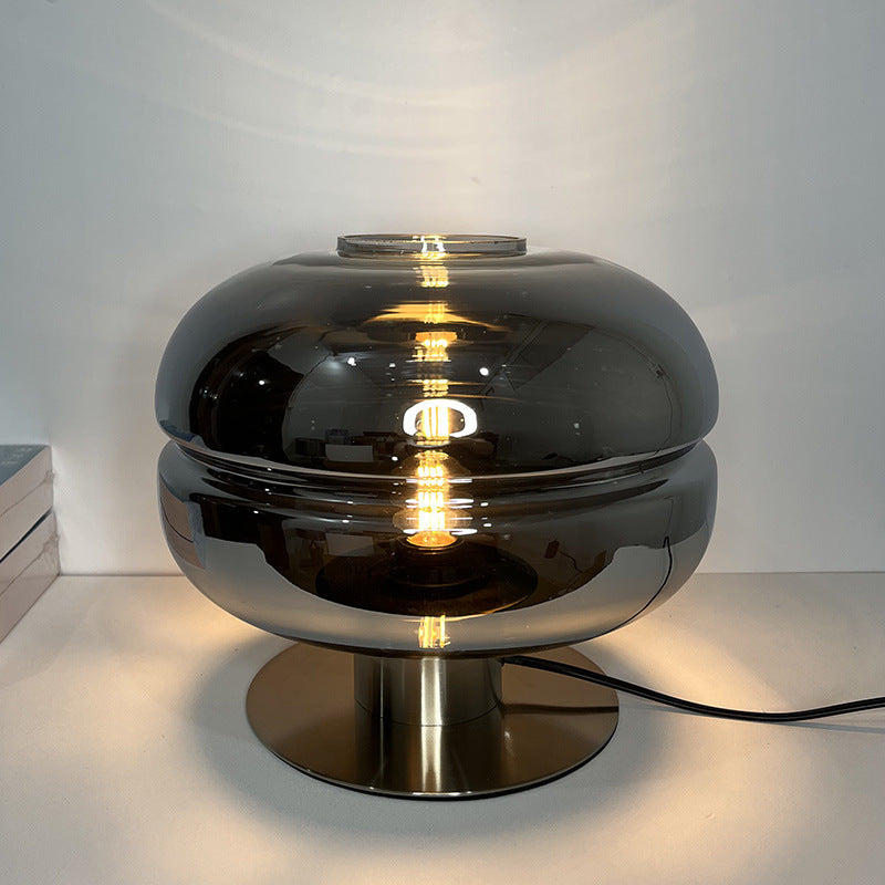 Postmodern Minimalist Glass Living Room Small Table Lamp