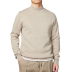Autumn And Winter Mock Neck Sweater Men's Undershirt