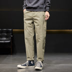 Men's Casual Pants Retro Easy Matching Workwear Men's