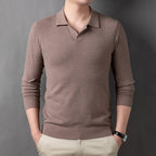 Business Casual Lapels Inner Wear Base Knitwear