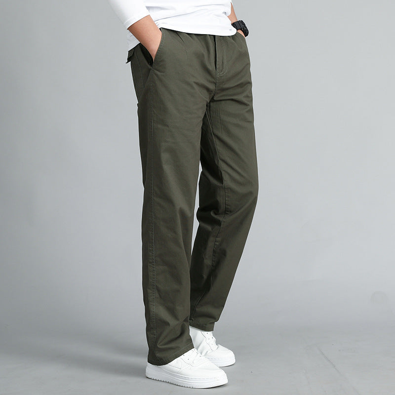 Men's Fall Winter Overalls Casual Straight