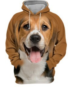 New Animal Dog Printed Hoodie Man's Sportswear