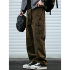 Design Overalls Men's Fashion Brand Loose All-match Micro-cone Casual