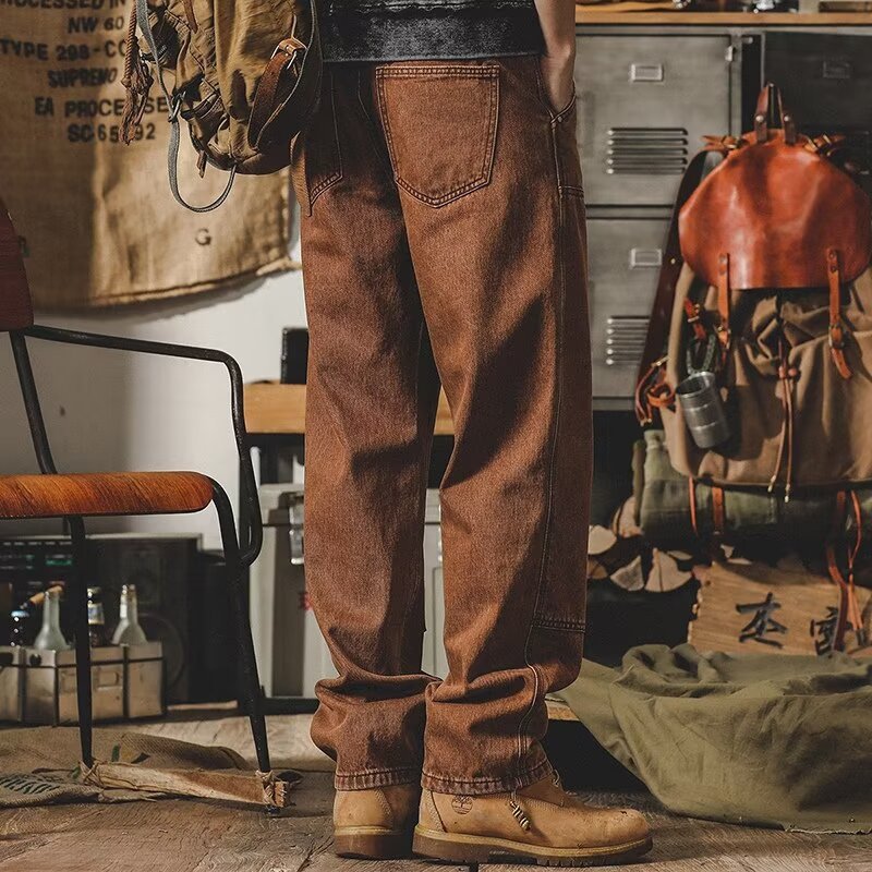 Loose Straight All-matching Casual Men's Pants