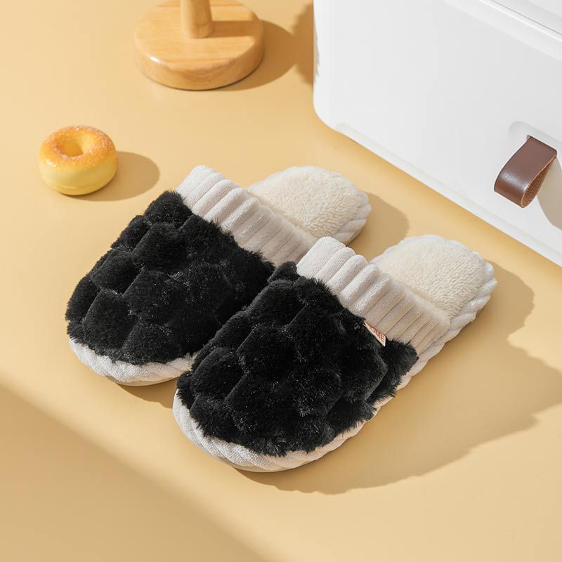 Cotton Slippers Women's Winter Home