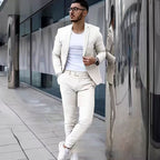 Personalized Business Casual Men's Suit