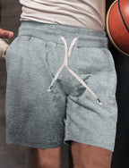 Men's New Drawstring Loose Brushed Skin-friendly Casual Sports Shorts
