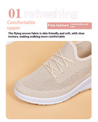 Women's Mesh Breathable Casual Platform Wedge Heels