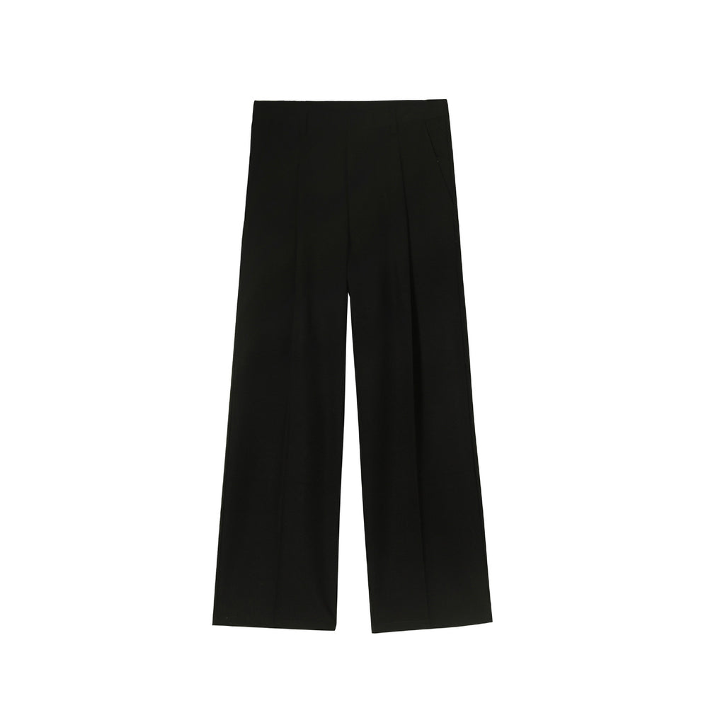 Trendy All-matching Straight Mid-waist Suit Pants For Men