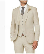 Men's Suit Set Three-piece Casual