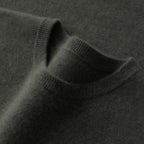 Cashmere Sweater Men's Low Round Neck Business Casual Cashmere Sweater