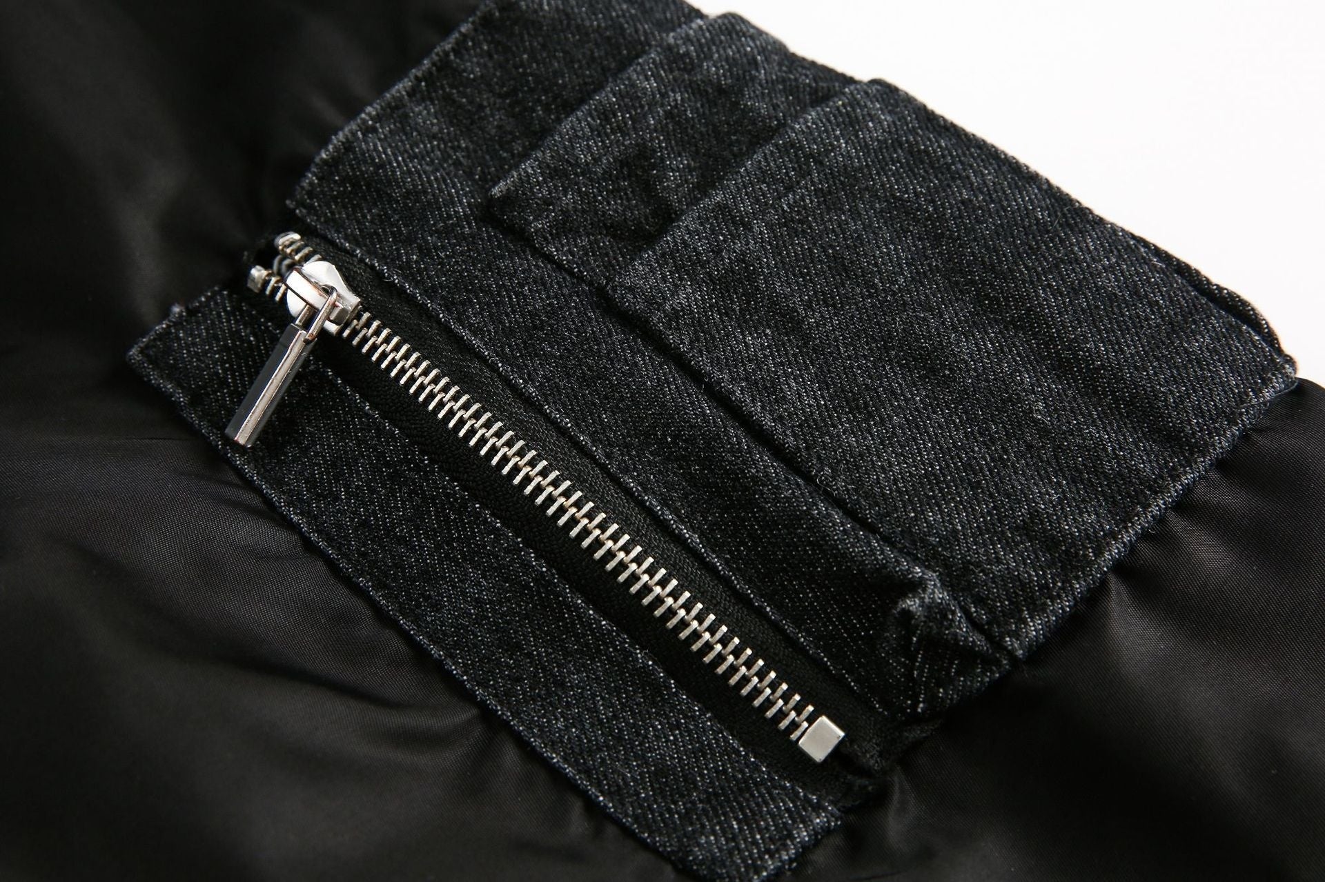 American Retro Washing Heavy Industry Stitching Hooded Jacket Jacket