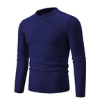 Autumn Thin Sweater Men's Round Neck Long Sleeve
