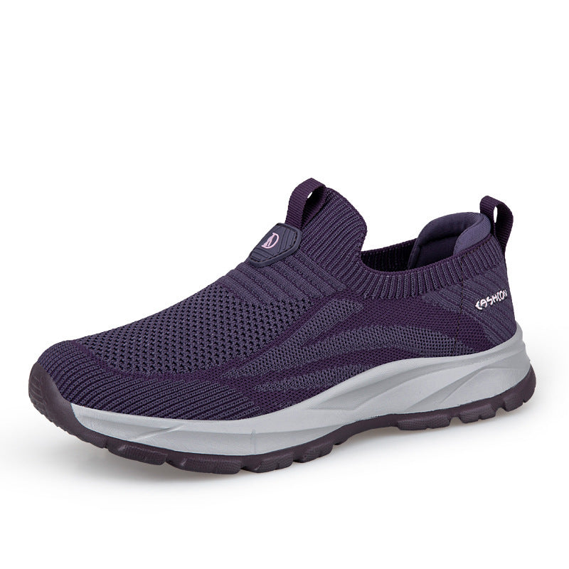 Summer Shoes For The Old Walking Widening Sports