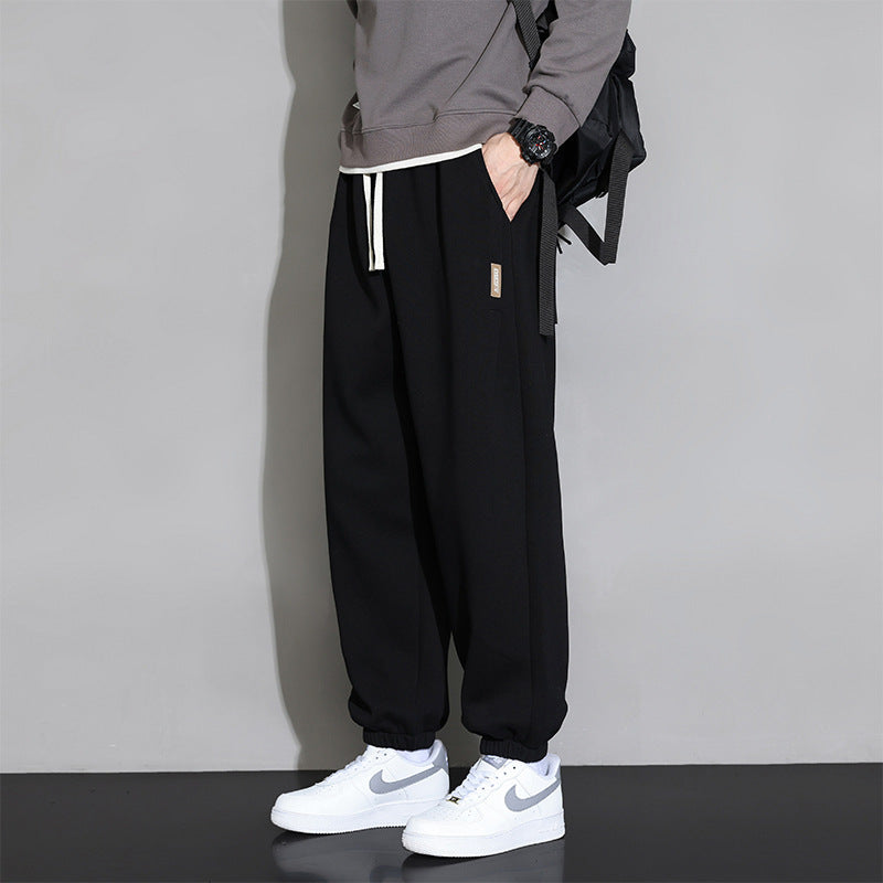 Men's Loose Thin Looking Extra Large Plus Casual Sports Trousers