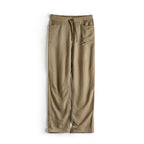 Khaki Baker Pants Old Money Style Thin Draping Linen Long Men's Summer And Autumn