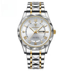 Men's Waterproof Double Calendar Luminous Quartz Watch