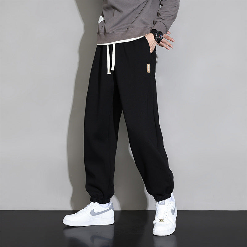 Men's Loose Thin Looking Extra Large Plus Casual Sports Trousers