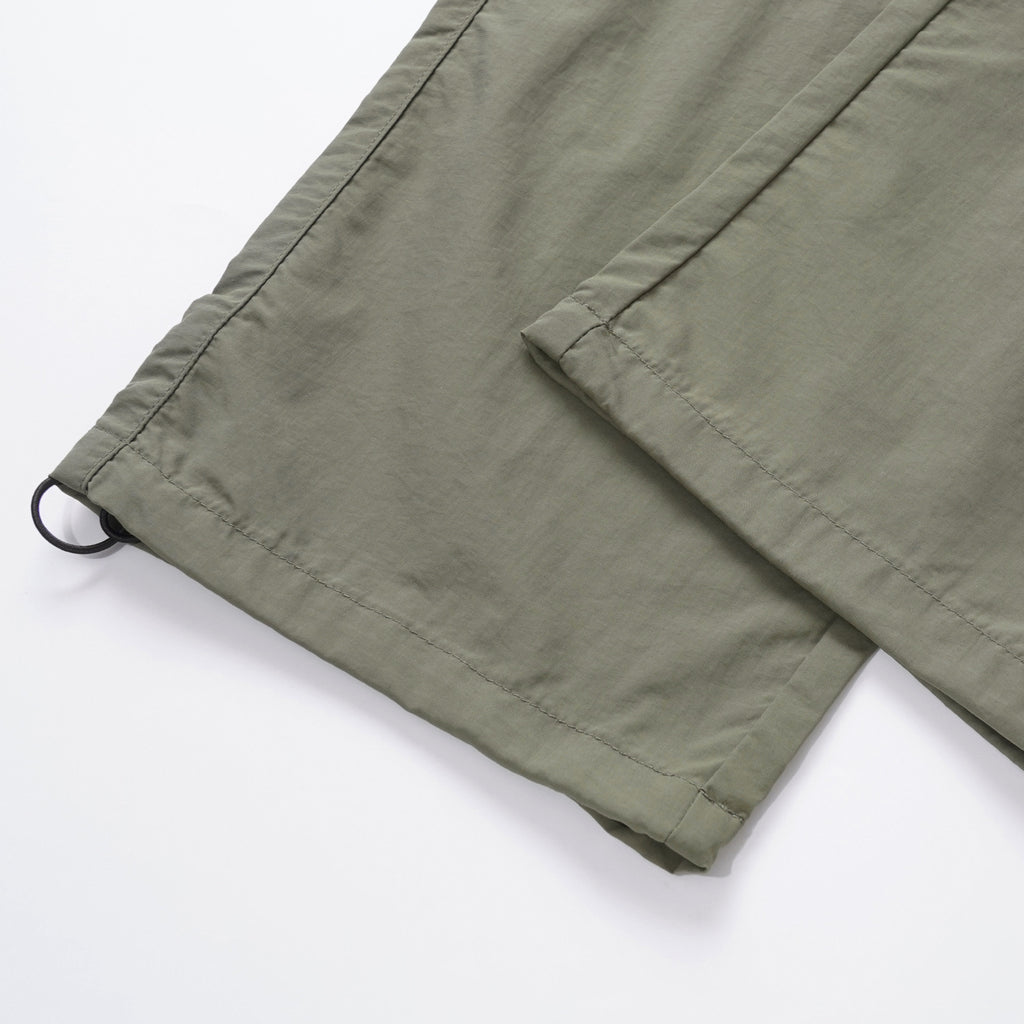 Large Pocket Paratrooper Pants Loose Wide Leg Drawstring Ankle-tied Casual Pants