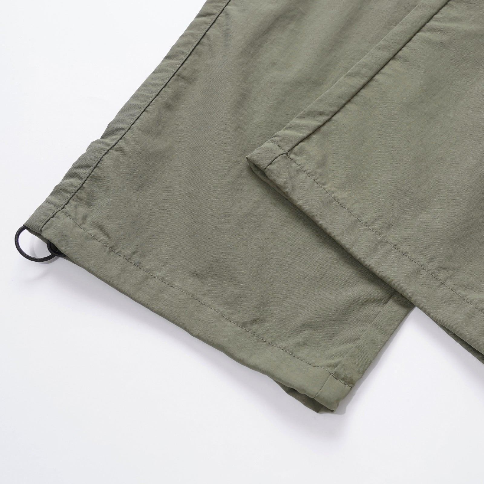 Large Pocket Paratrooper Pants Loose Wide Leg Drawstring Ankle-tied Casual Pants