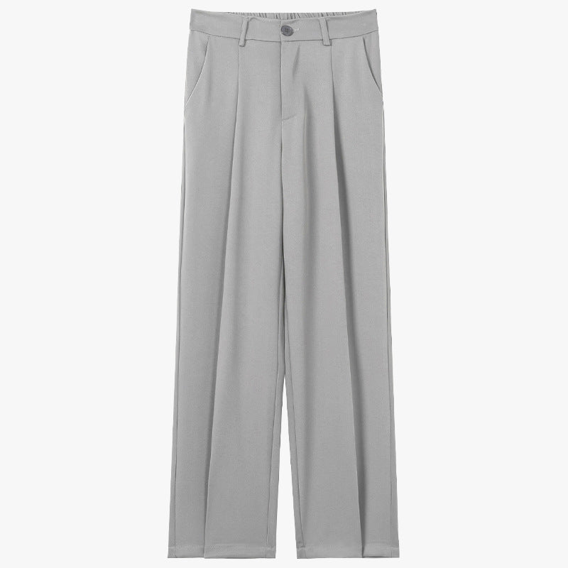 High-end Drooping Slimming Loose All-match Non-ironing Trousers