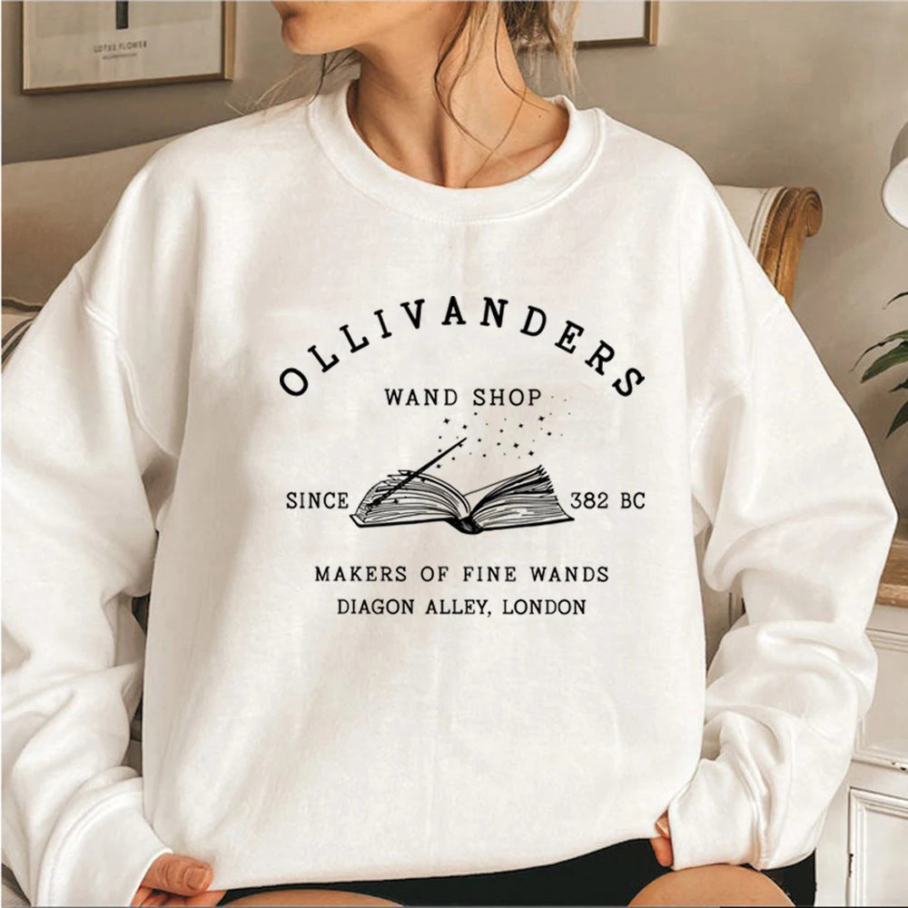Wizard Book Shop Sweatshirt Sweater Magic Wizard Hoodies