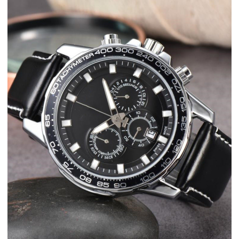 Men's Day Six-pin Full-function Quartz Watch