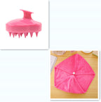 Silicone Brush To Clean The Scalp And Massage The Blood Meridians