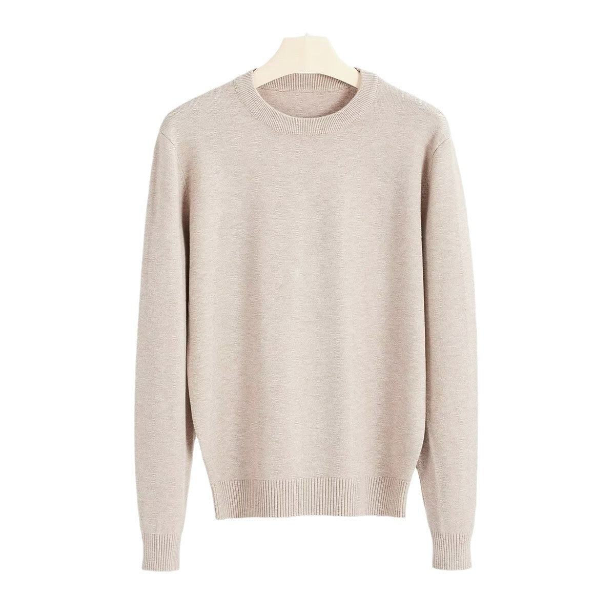 Crew Neck Casual Youth Warm Anti-Pilling Pullover Sweater