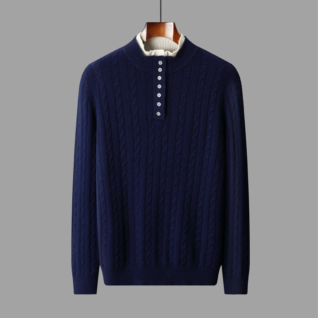 Thick Sweater Men's Idle Style Pullover