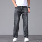 Summer Commute Jeans Men's High Sense Business Straight