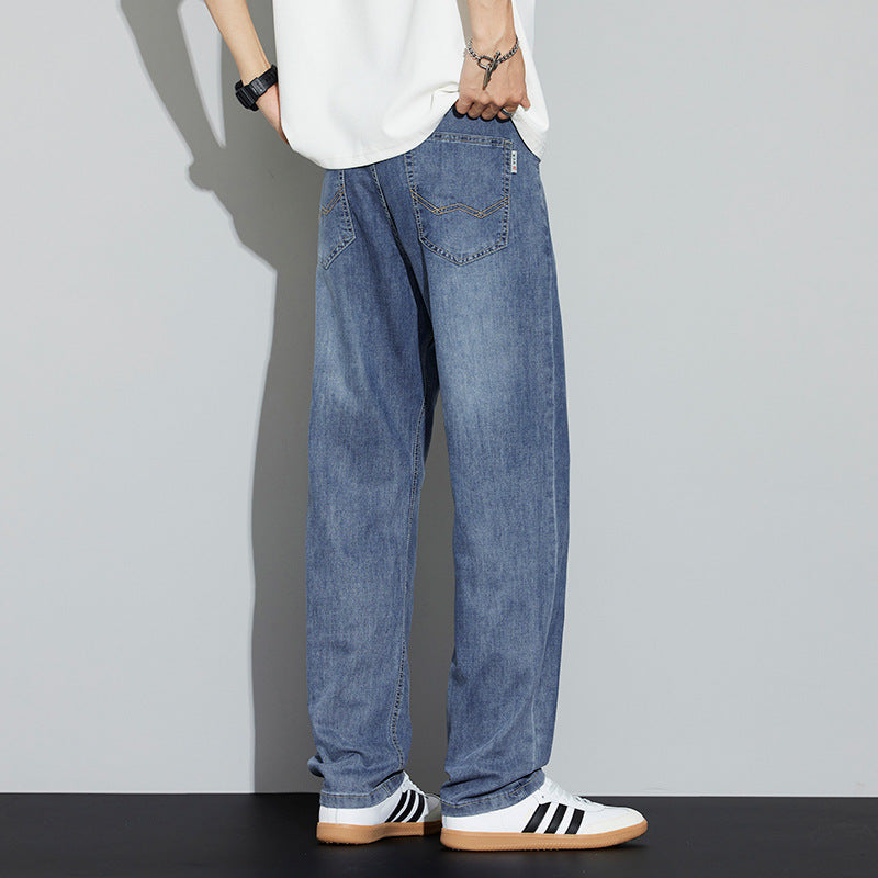Cool-feeling Ice Silk Jeans For Men