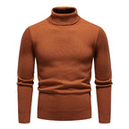 Men's Classic All-matching Fleece-lined Turtleneck Sweater