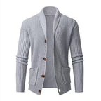 New Men's Sweater Casual Long Sleeved Thick Cardigan