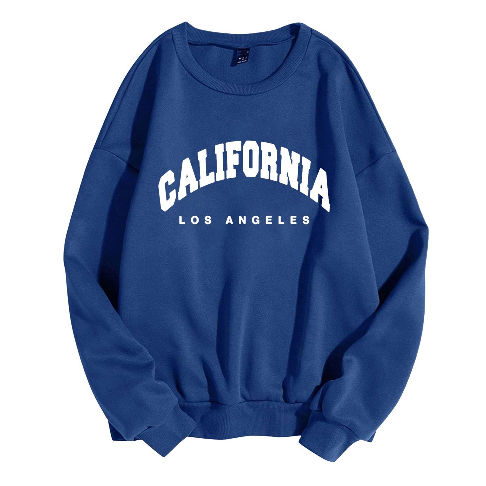 Womens Hoodies Long Sleeve Graphic California Letters Print