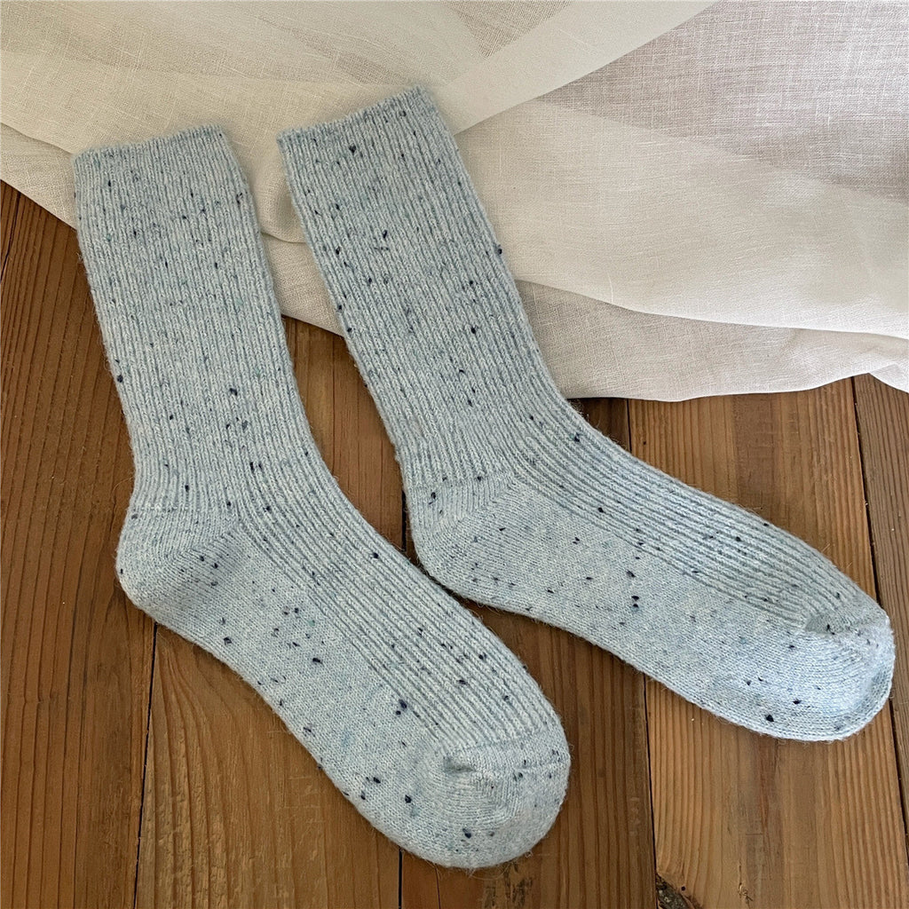 Thickened Wool Socks For Warmth In Winter
