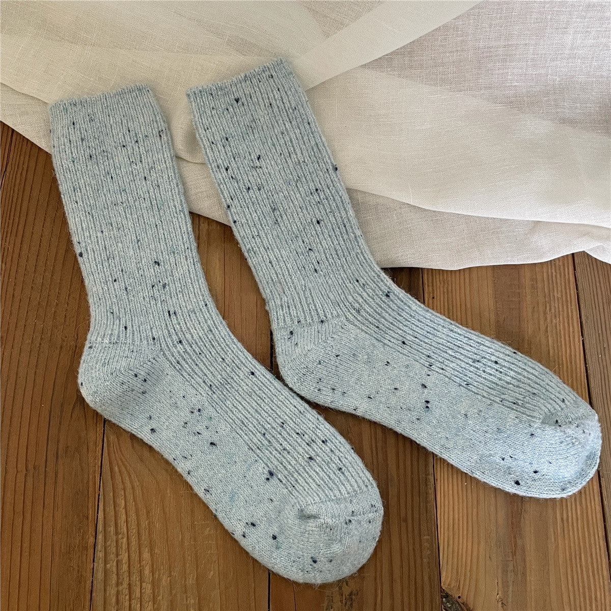 Thickened Wool Socks For Warmth In Winter